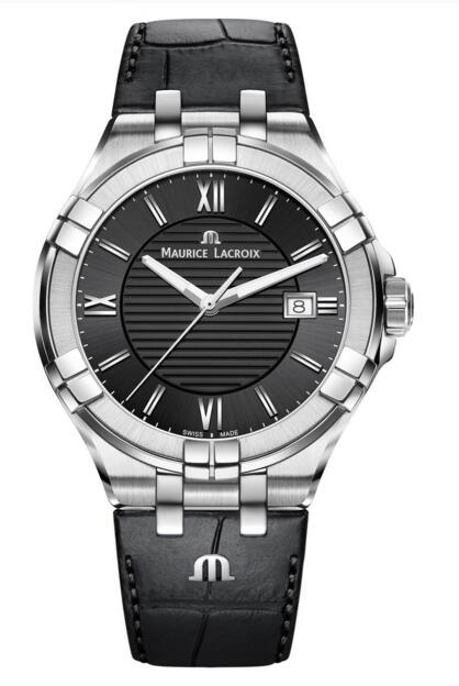Fake Maurice Lacroix Aikon Gents 42 mm AI1008-SS001-330-1 watch Review